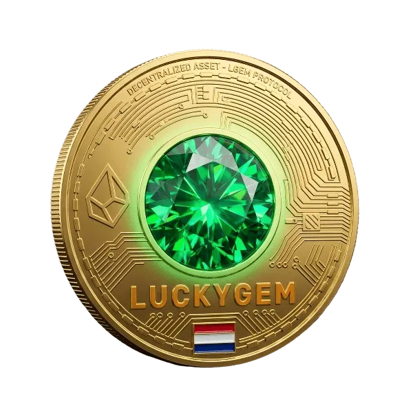 Gold cryptocurrency coin glowing (1)